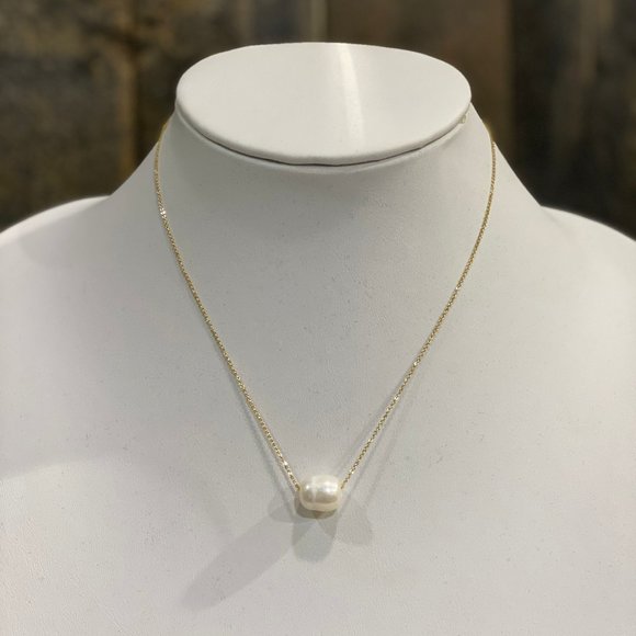 Single Pearl, Necklace - Picture 2 of 4